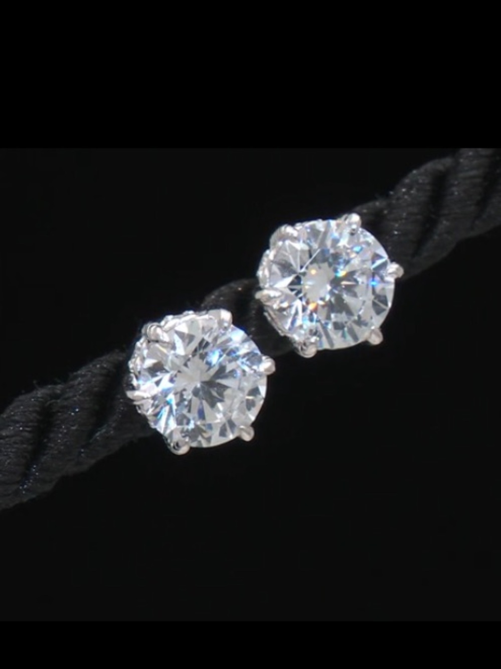 Judith Ripka Classic Clear Stud Earrings - Timeless Sparkle